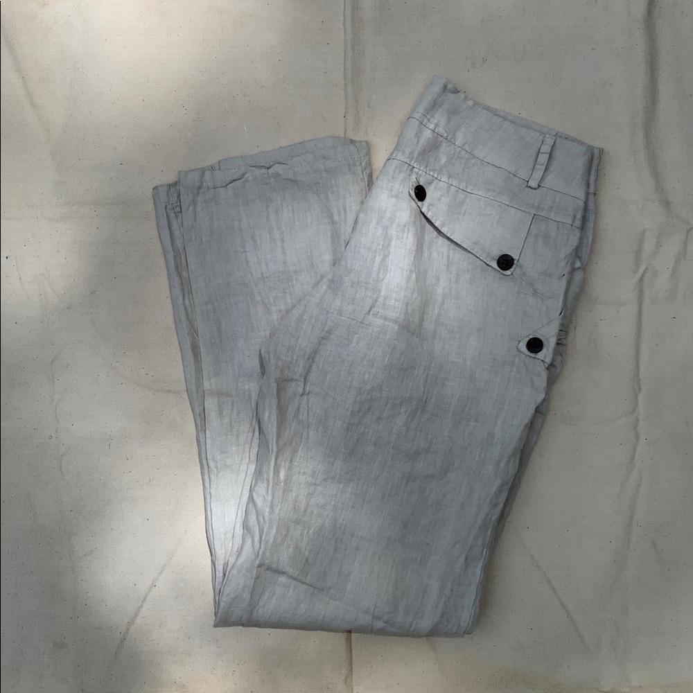 Italian 100% linen summer pants